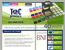 Tablet Screenshot of bromleyprinters.co.uk